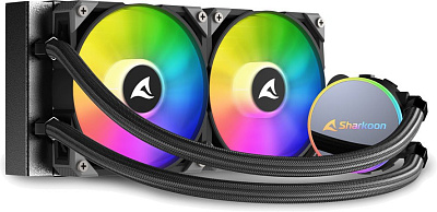 Система водяного охлаждения Sharkoon S70 RGB (S70 RGB AIO)