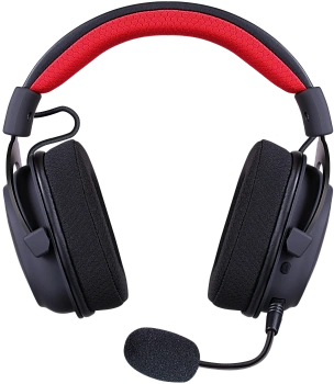 Наушники-гарнитура игровые беспроводные Redragon Zeus Pro черный (71880)
