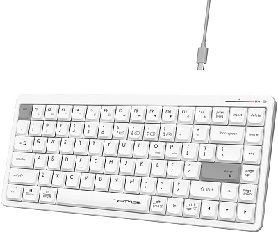 Клавиатура беспроводная A4tech Fstyler FBX53C White (FBX53C White)