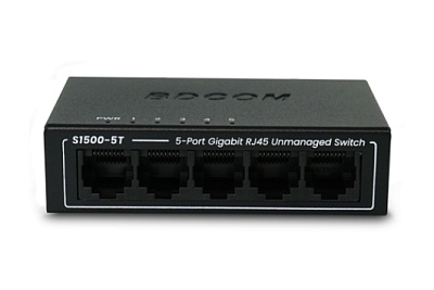 Коммутатор BDCOM S1500-5T (S1500-5T)