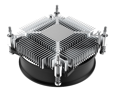 Кулер для процессора ID-Cooling DK-17 PWM, S1700, TDP 65W, 9cm (DK-17 PWM)