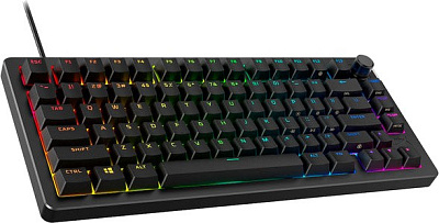 Клавиатура HyperX Alloy Rise 75, Black, Red Linear Switch (7G7A4AA)