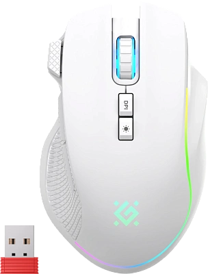 Мышь Defender Immortal GM-421, White (52422)