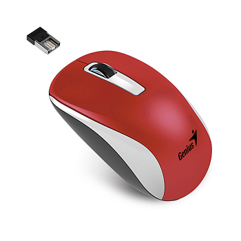 Компьютерная мышь  Genius NX-7010 WH+Red (NX-7010 WH+Red)