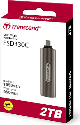 Жесткий диск SSD внешний 2TB Transcend TS2TESD330C (TS2TESD330C)