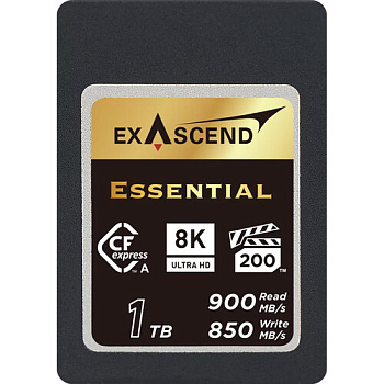 Карта памяти CFexpress Type A, 1Tb, Exascend Essential, VPG200 (EXPC3EA001TB)
