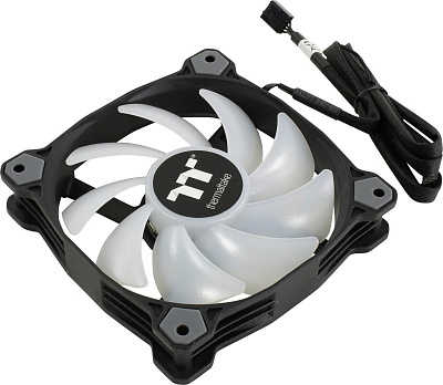 Вентилятор для корпуса Thermaltake Pure A12 LED Green 120x120x25 1500RPM 56.45 CFM CL-F109-PL12GR-A (CL-F109-PL12GR-A)