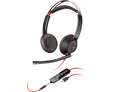 Наушники Poly BW 5220 USB-C HS +3.5mmP +USB-C/A (8X231AA)