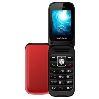 Мобильный телефон Texet TM-422 гранатовый (127114)