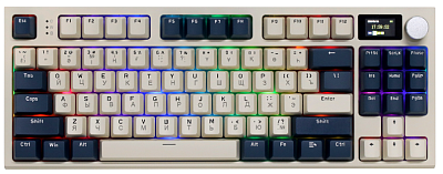 Клавиатура Attack Shark K86, Linear Blue Whale switch, Blue (K86-BLU)