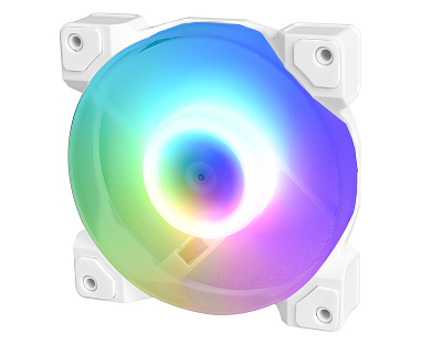 Комплект вентиляторов для корпуса ID-Cooling DF-12025-ARGB-TRIO S (ID-FAN-DF-12025-ARGB-TRIO-SNOW)