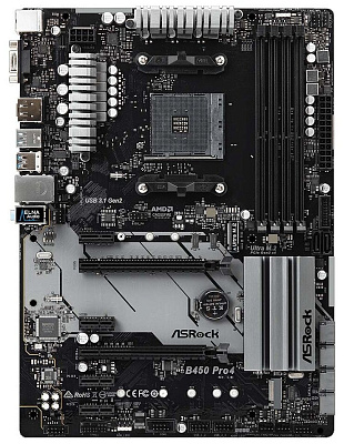 Материнская плата ASRock B450 PRO4 R2.0 ATX (B450 PRO4 R2.0) - 37403