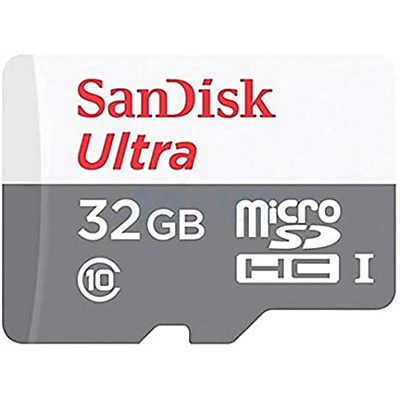 Карта памяти SANDISK  32GB Ultra SDXC 100MB/s Class 10 SDSQUNR-032G-GN3MN (SDSQUNR-032G-GN3MN)