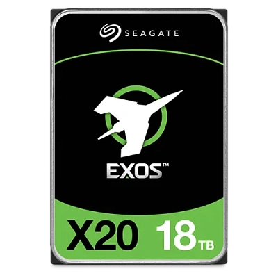 Корпоративный жесткий диск 18Tb Seagate EXOS X20 SATA3 3.5" (ST18000NM003D)