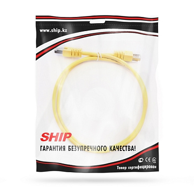 Патч Корд SHIP Cat.5e FTP LSZH RJ-45 1.5 м S4025YL0150-P (S4025YL0150-P)