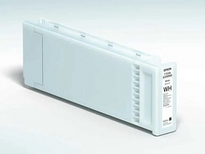 Картридж струйный Epson C13T725A0N, 600 мл.UltraChrome DG White (T725A0N) (C13T725A0N)