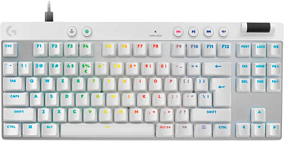 Клавиатура Logitech G Pro X TKL RAPID - WHITE (920-013242)