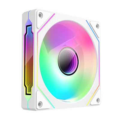 Кулер для корпуса Huntkey GS120 Fantasy White, OEM (GS120F White OEM)