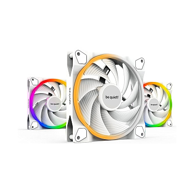Вентилятор для компьютерного корпуса Bequiet! Light Wings 120mm PWM Triple Pack White (BL100)