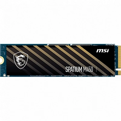 Твердотельный накопитель SSD 500GB MSI Spatium M450 M.2 (SPATIUMM450PCIE4.0NVMEM.2.500G)