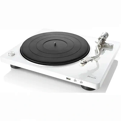 Проигрыватель винила Denon DP-450USB БЕЛЫЙ (DP-450USB/W)