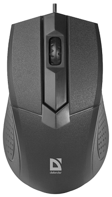 Компьютерная мышь   проводная Defender Classic MB-270 Черный USB (52270)