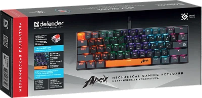 Клавиатура Defender Apex GK-002 (45003)