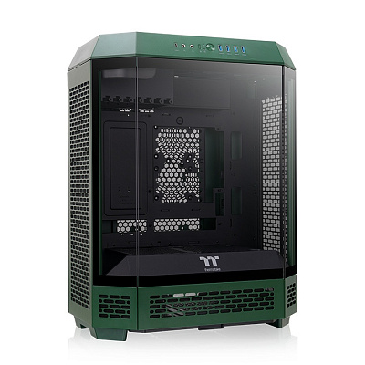 Компьютерный корпус Thermaltake The Tower 600 Racing Green без Б/П (CA-1Z1-00MCWN-00)