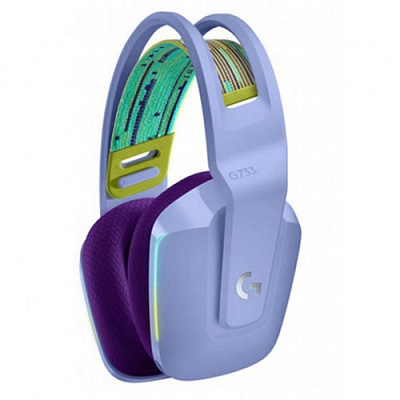 Наушники беспроводные Logitech G733 LIGHTSPEED LILAC RGB (981-000890)