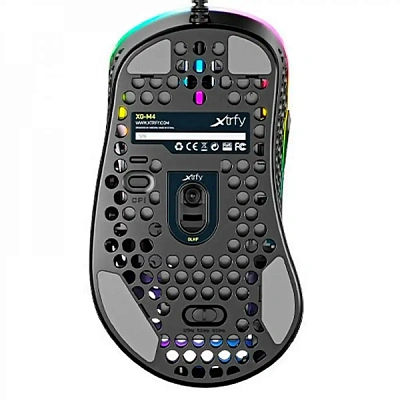 Мышь Xtrfy M4 RGB, Black (XG-M4-RGB-BLACK)