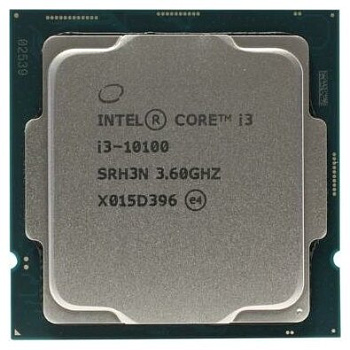 Процесор Intel Core i3-10100, LGA1200, Tray (CM8070104291317)