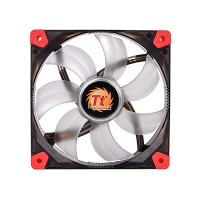 Кулер для компьютерного корпуса Thermaltake Luna 12 LED Red (CL-F017-PL12RE-A)