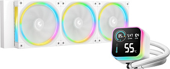 Кулер с водяным охлаждением Deepcool LQ360 ULTRA ARGB WH (R-LQ360-WHASMC-G-1)