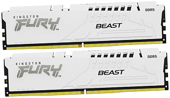 Оперативная память Kingston Fury Beast White Expo DDR5 - 2x 16ГБ 5600МГц (KF556C36BWEK2-32)