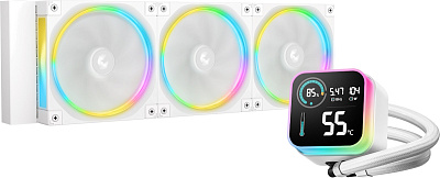 Кулер с водяным охлаждением Deepcool LQ360 ULTRA ARGB WH (R-LQ360-WHASMC-G-1)