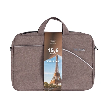 Сумка для ноутбука 15.6" Deluxe Paris DLNB-102B Brown (DLNB-102B)