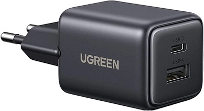 Зарядное устройство UGREEN на 1C1A, 20W, Gan N, Черный, X514 (65737) 