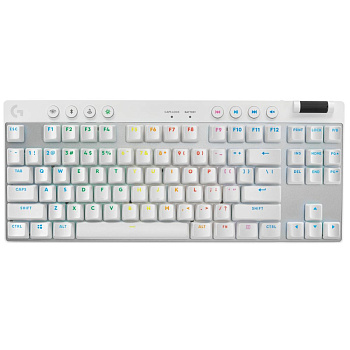Клавиатура Logitech G PRO X TKL LIGHTSPEED White (920-012148)