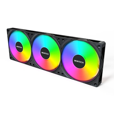 Водяное охлаждение для CPU Montech PureFlow ARGB 360, Black (PureFlow ARGB 360 (B))