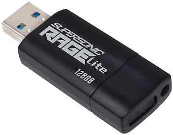 USB флеш-накопитель 128GB Patriot, Rage Lite, USB 3.2, black (PEF128GRLB32U)