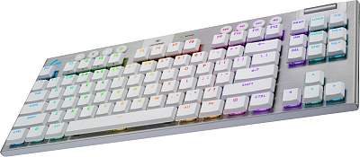 Клавиатура беспроводная игровая LOGITECH G915 X LIGHTSPEED TKL White/Tactile(920-012737)