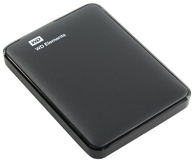 Внешний жесткий диск HDD Western Digital WD Elements Portable 2 TB (WDBU6Y0020BBK-EESN) (WDBU6Y0020BBK-WESN)