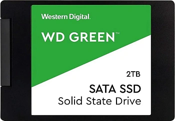 Твердотельный накопитель SSD WD GREEN 2.5” 2000GB (WDS200T5G0A)