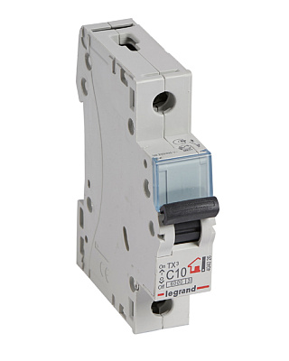 Legrand 404026 Авт.выкл.TX3 C10A 1П 6000 (404026)