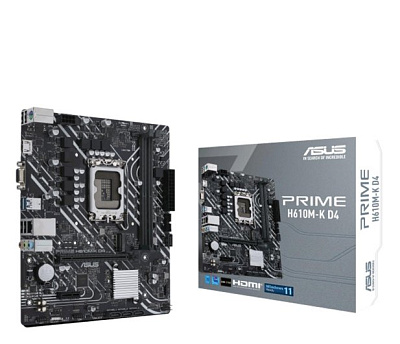 Материнская плата Asus PRIME H610M-K D4 (90MB1A10-M0EAY0)
