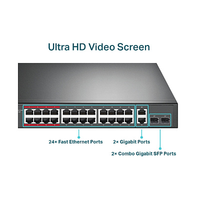 Коммутатор TP-Link TL-SL1226P (TL-SL1226P)