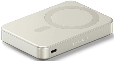 Пауэрбанк Satechi Qi2 10K - Sand (ST-B10Q2SW)
