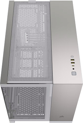 Корпус Corsair 2500X, White/Satin Gray Aluminum (CC-9011289-WW)