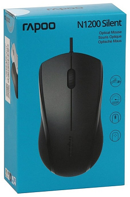 Компьютерная мышь Rapoo N1200 Чёрный (12346)