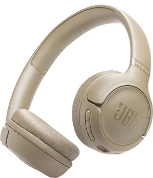 Накладные наушники JBL Tune 530BT, бежевый (JBLT530BTBEG)